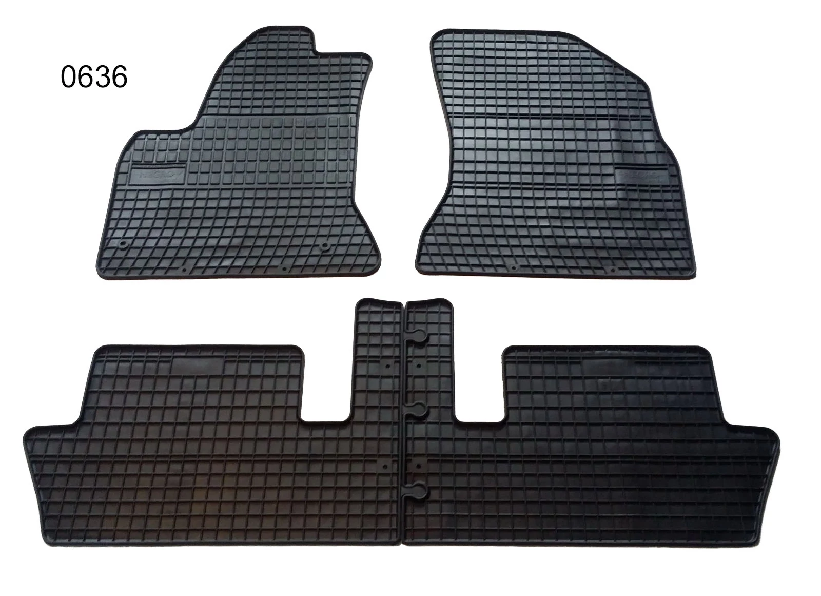Citroen C4 Picasso Frogum 0636 fekete gumiszőnyeg szett