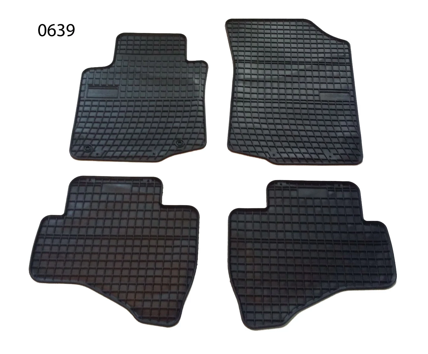 Citroen C1 Frogum 0639 fekete gumiszőnyeg szett