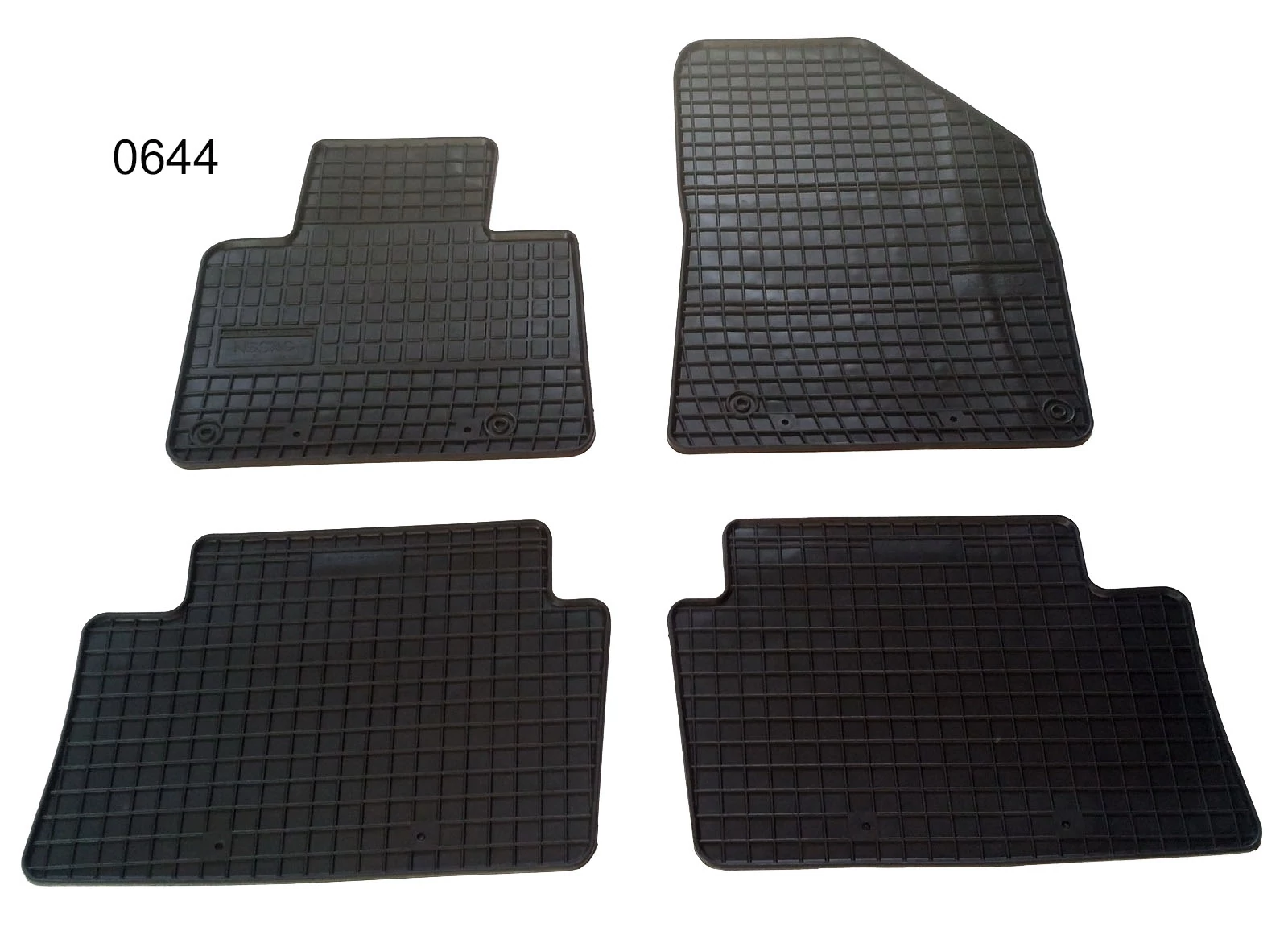 Citroen C5 II Frogum 0644 fekete gumiszőnyeg szett