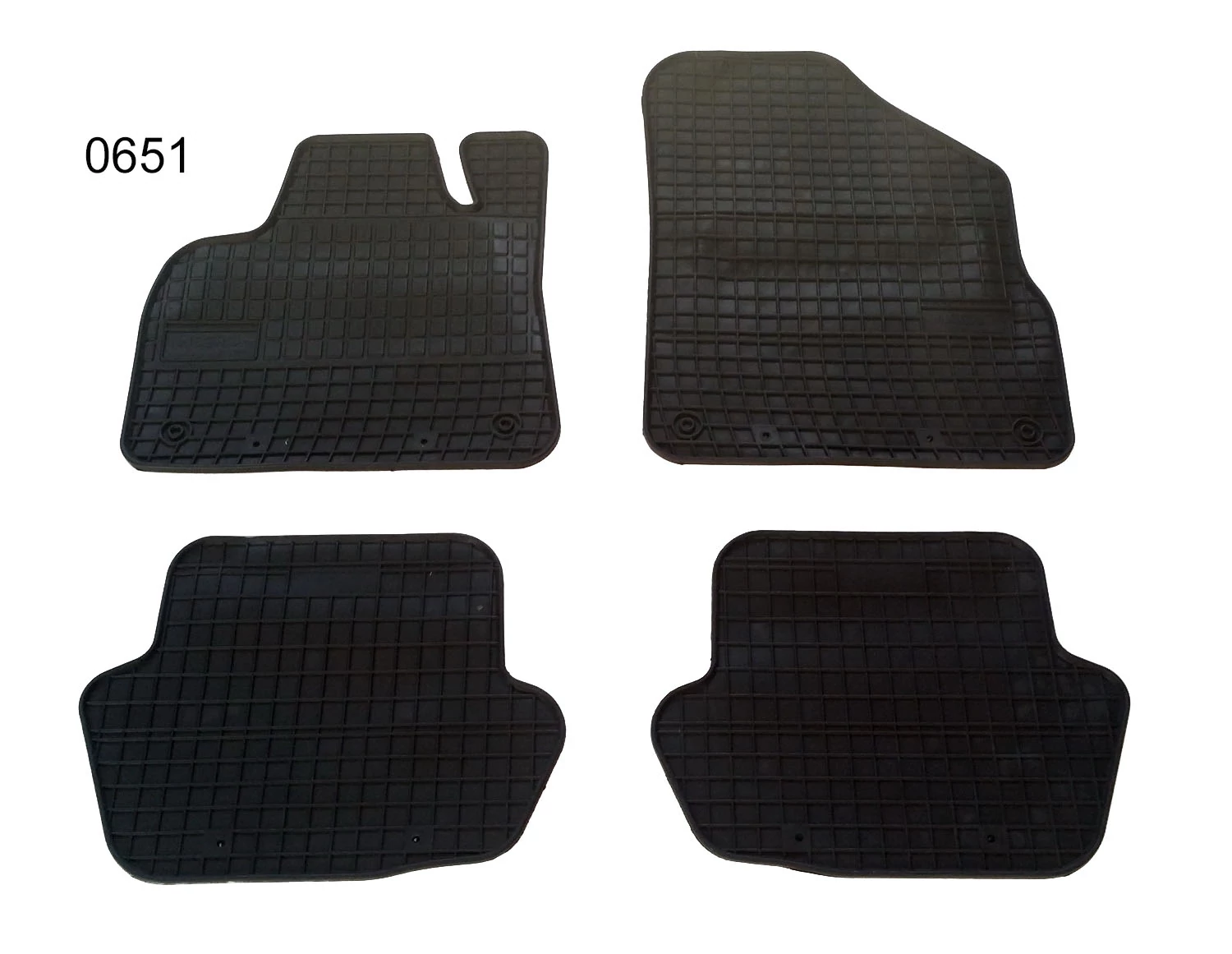 Citroen DS5 Frogum 0651 fekete gumiszőnyeg szett