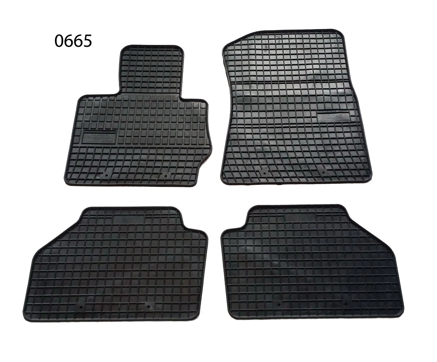 BMW F25 X3 F26 X4 Frogum 0665 fekete gumiszőnyeg szett