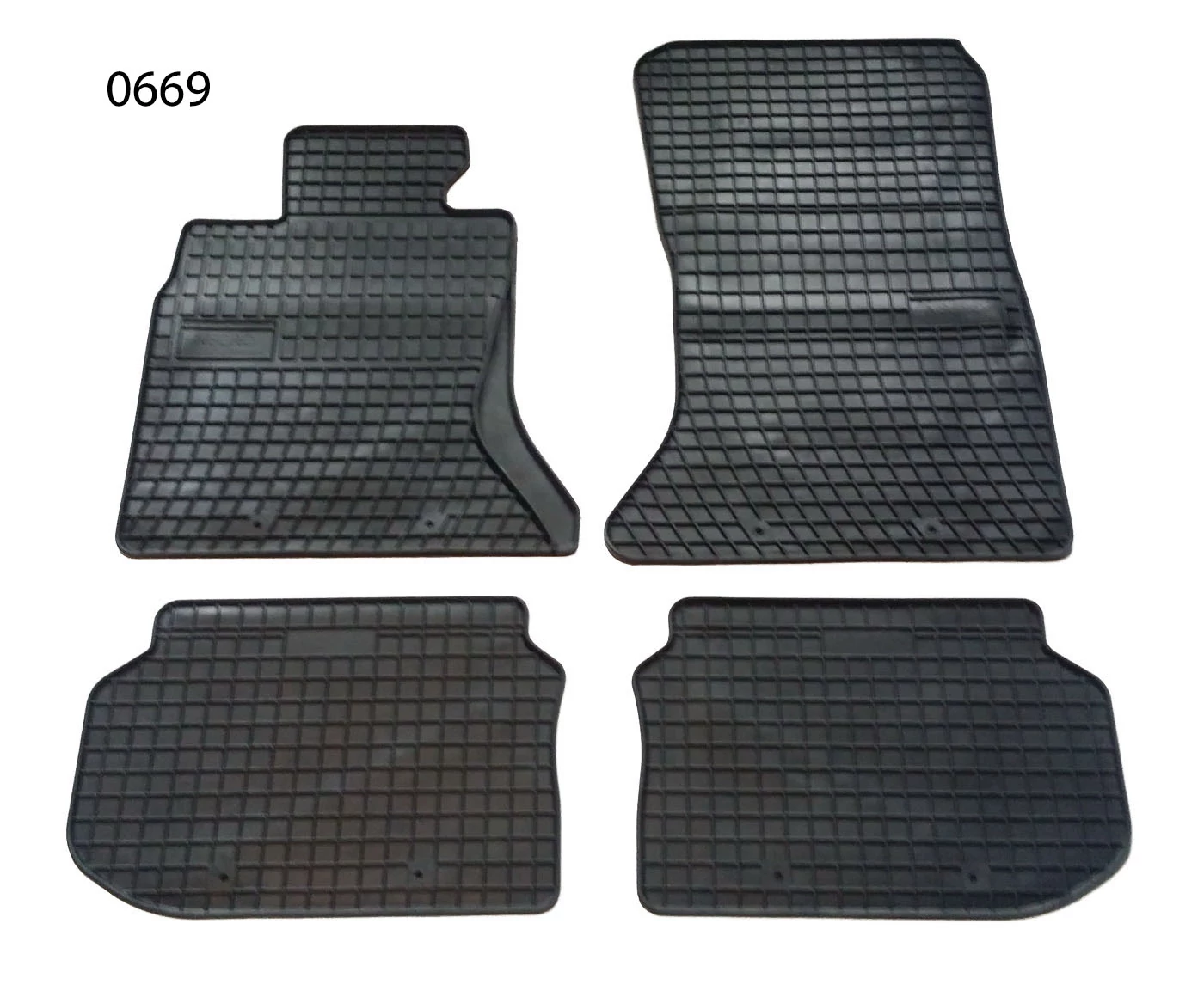 BMW F10 F11 Frogum 0669 fekete gumiszőnyeg szett
