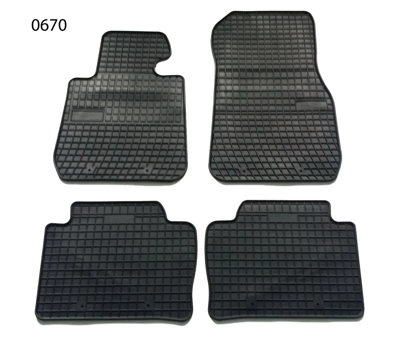 BMW F30 F31 F35 Frogum 0670 fekete gumiszőnyeg szett