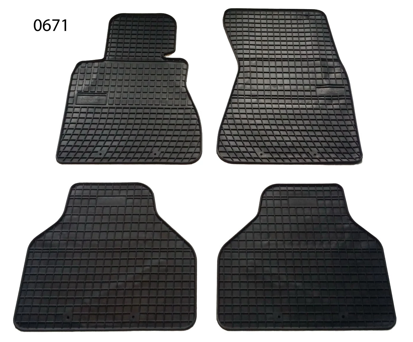 BMW E65 E66 E67 Frogum 0671 fekete gumiszőnyeg szett