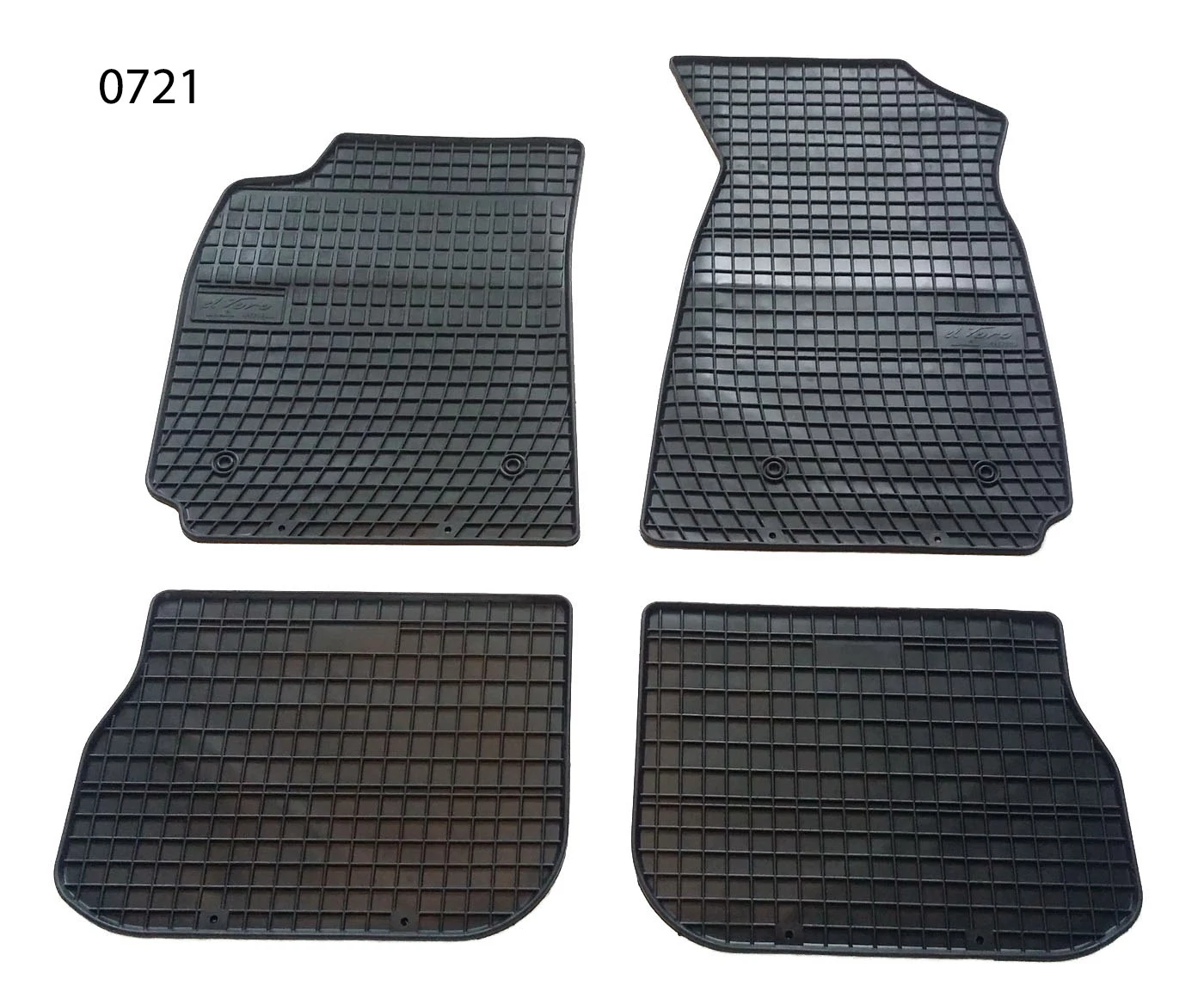 AUDI A4 B5 Frogum 0721 fekete gumiszőnyeg szett