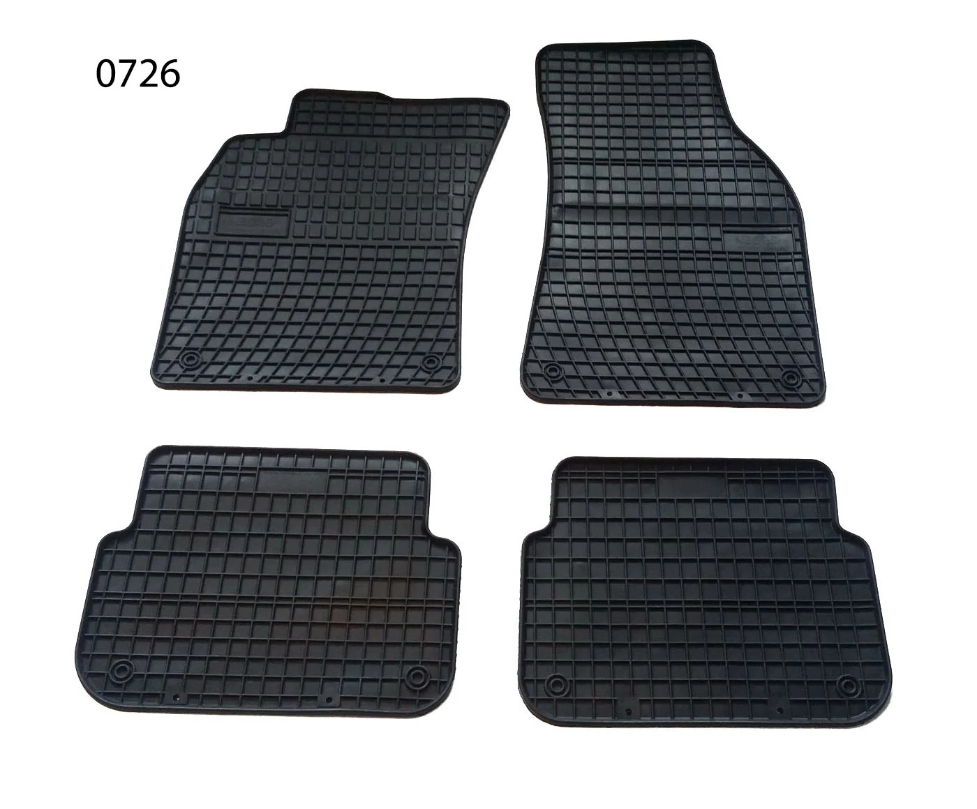 AUDI A6 C6 4F Frogum 0726 fekete gumiszőnyeg szett