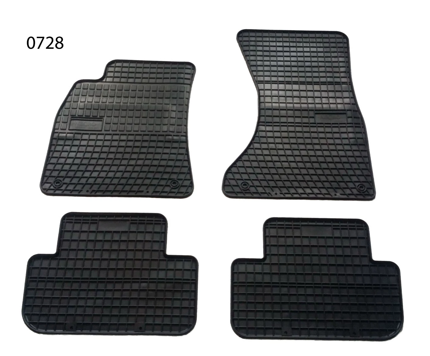 AUDI A4 B8 Frogum 0728 fekete gumiszőnyeg szett