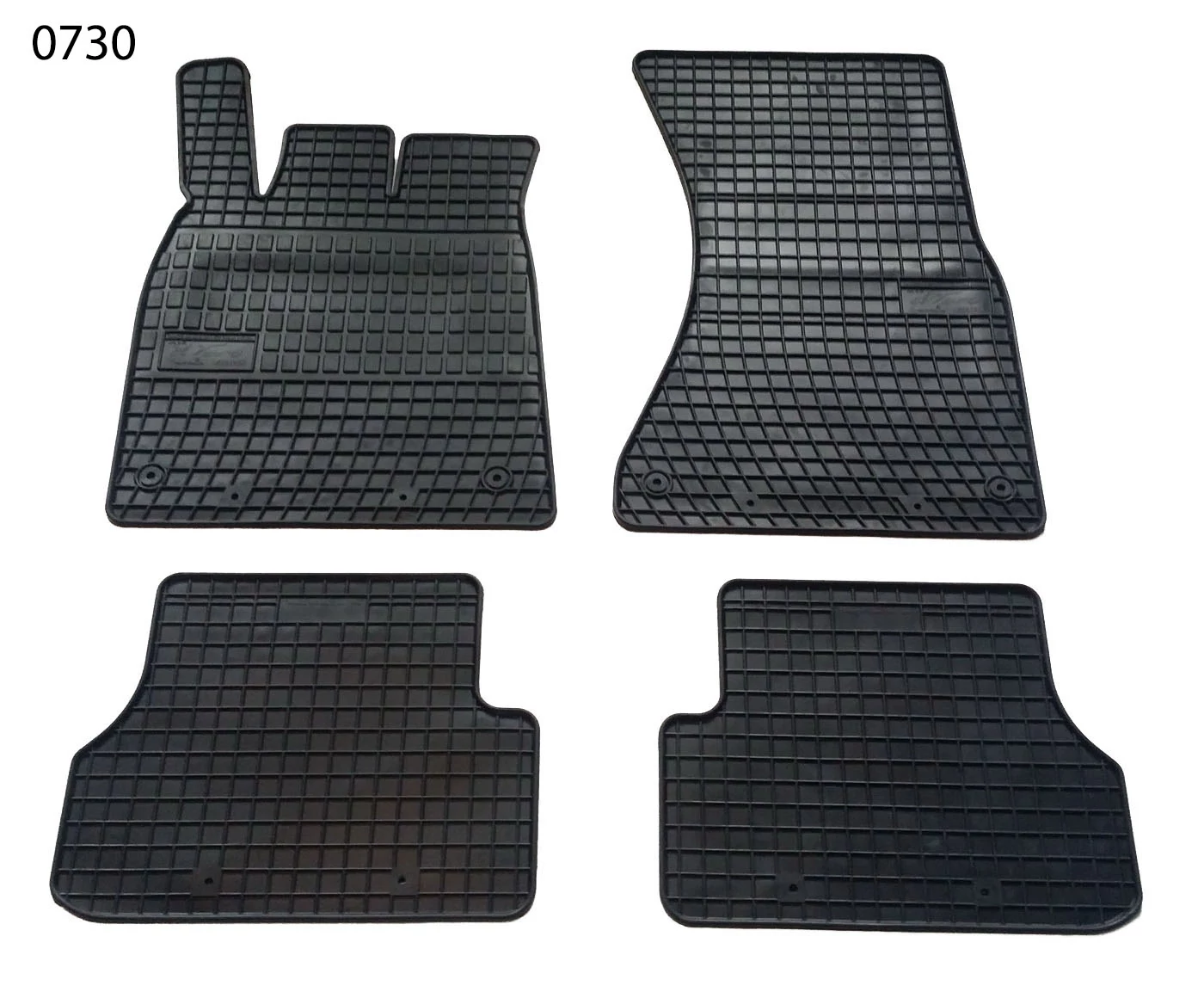 AUDI A6 C7 4G A7 Sportback 4G8 Frogum 0730 fekete gumiszőnyeg szett