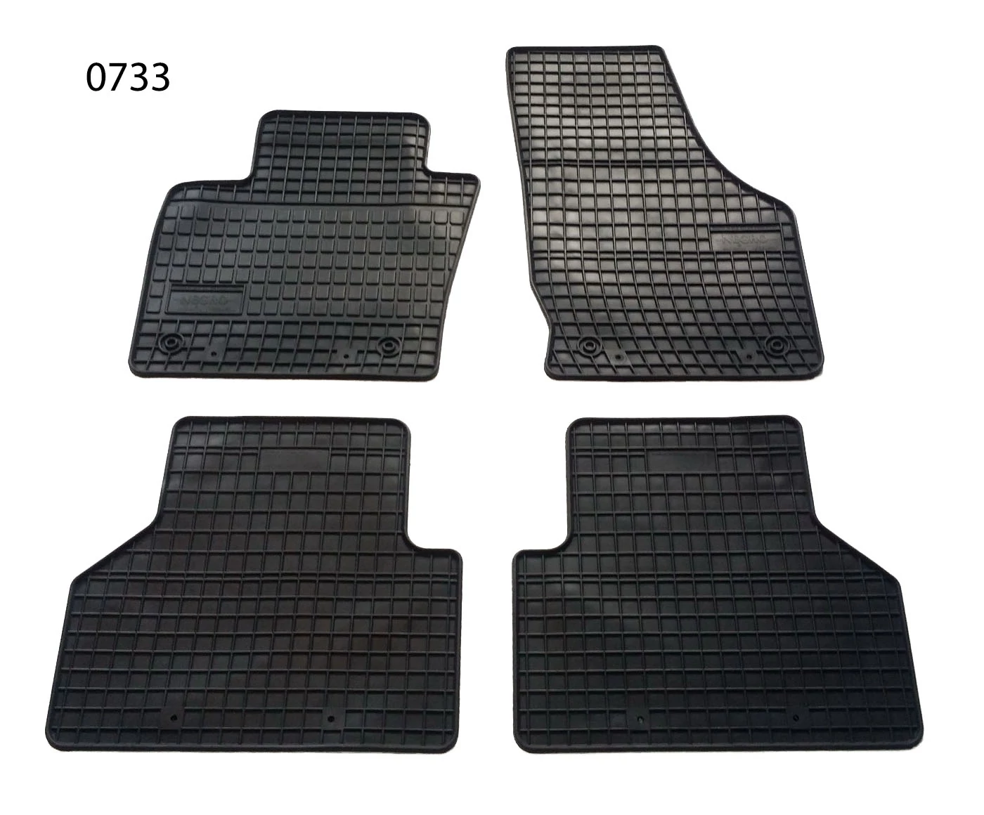 AUDI Q3 8U Frogum 0733 fekete gumiszőnyeg szett