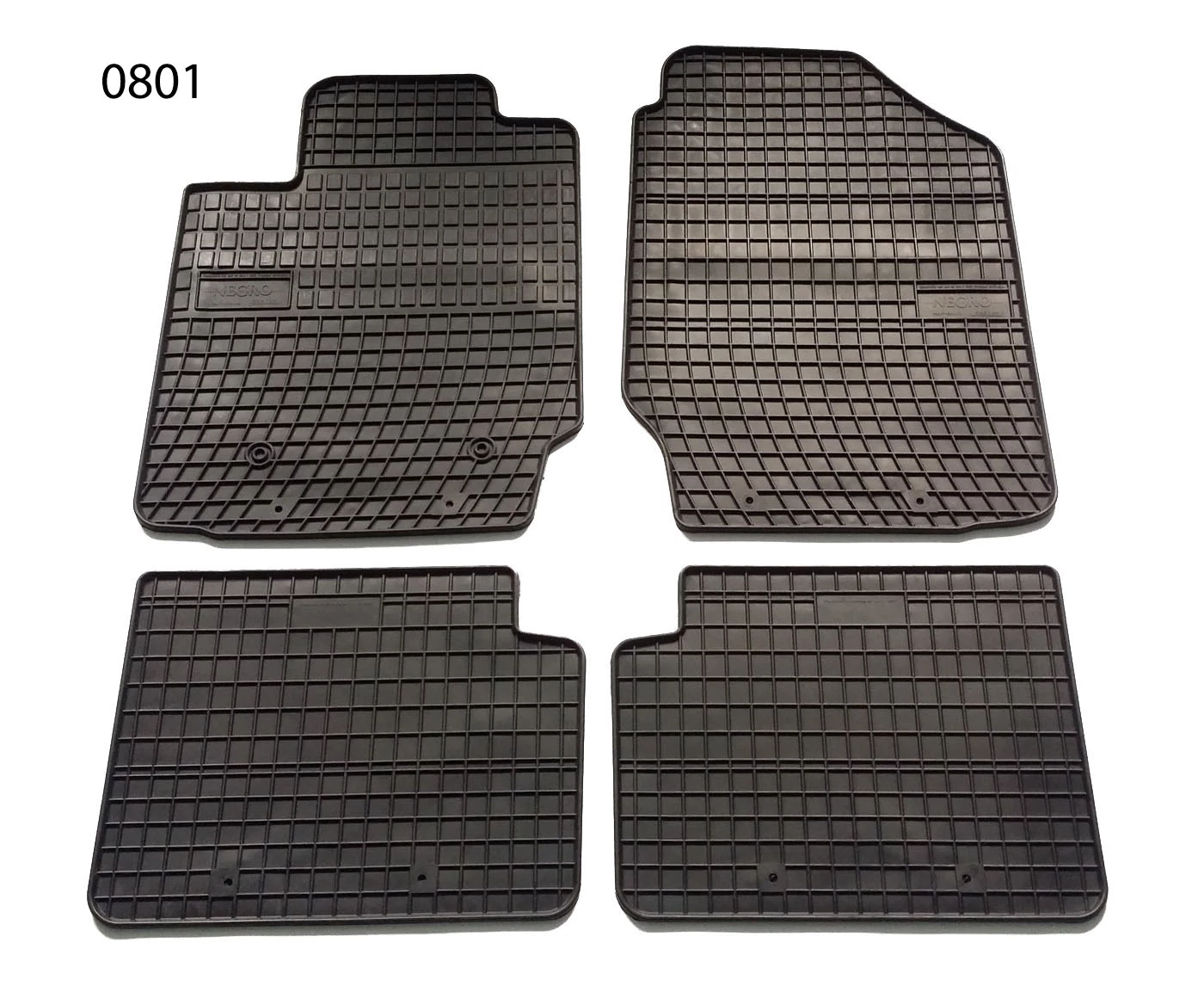 Toyota Corolla IX E120 Frogum 0801 fekete gumiszőnyeg szett