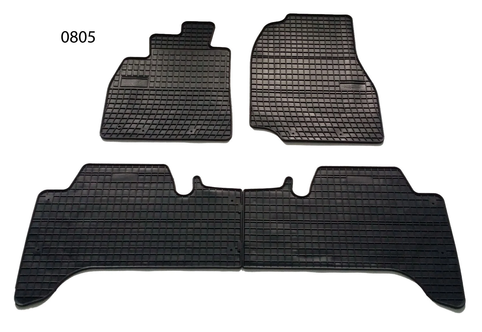 Toyota Land Cruiser 100 Frogum 0805 fekete gumiszőnyeg szett