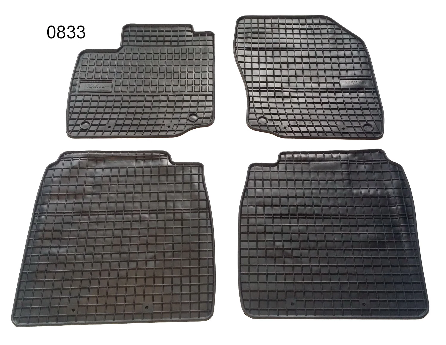 Honda Civic IX 3-5 ajtós ferdehátú Frogum 0833 fekete gumiszőnyeg szett