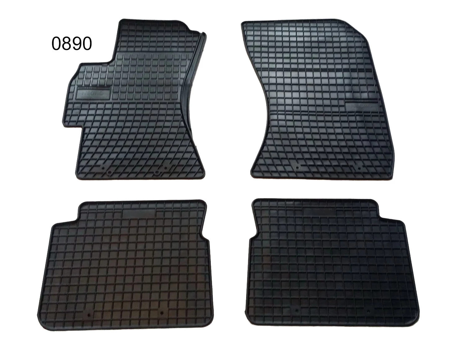 Subaru Outback III Frogum 0890 fekete gumiszőnyeg szett