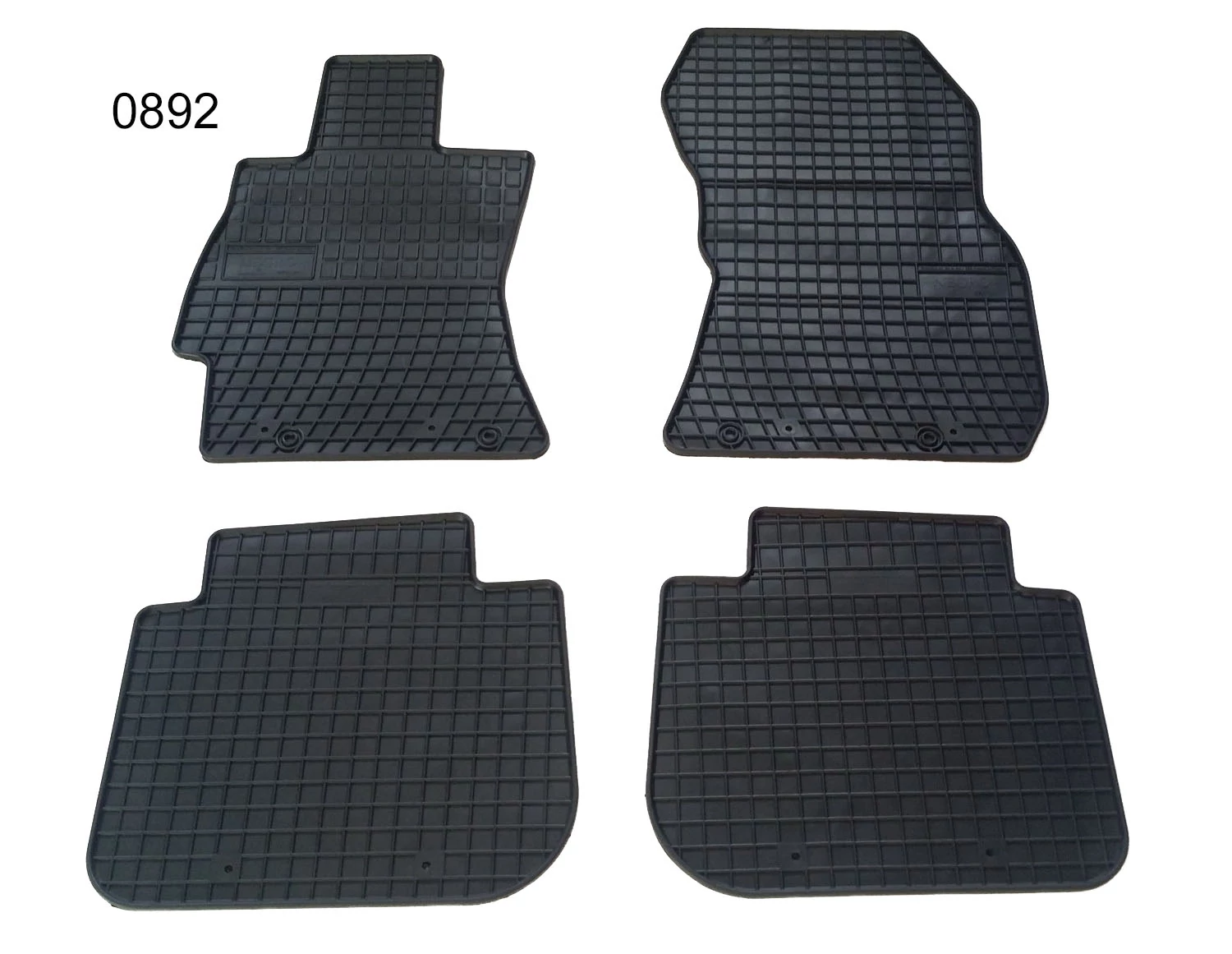 Subaru Forester IV Frogum 0892 fekete gumiszőnyeg szett