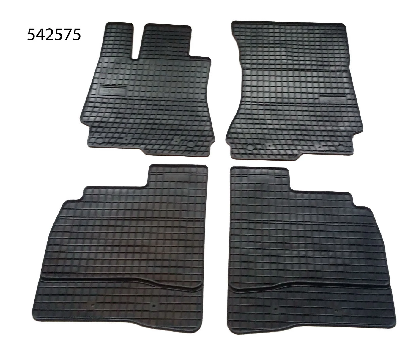 Mercedes Benz S-osztály W221 Frogum 542575 fekete gumiszőnyeg szett