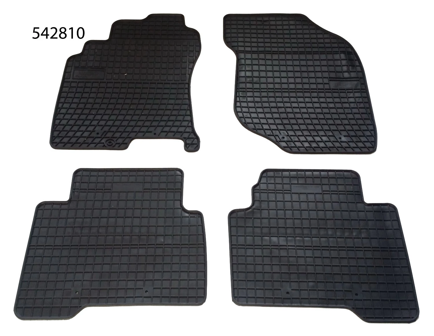 Nissan X-Trail I T30 Frogum 542810 fekete gumiszőnyeg szett