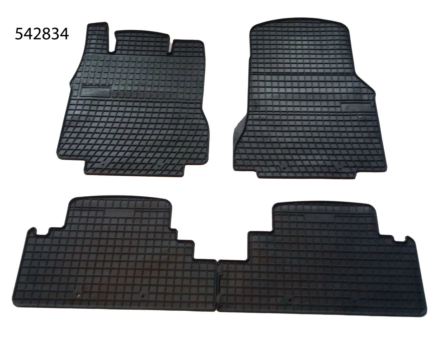 Mercedes Benz A-osztály W168 Frogum 542834 fekete gumiszőnyeg szett