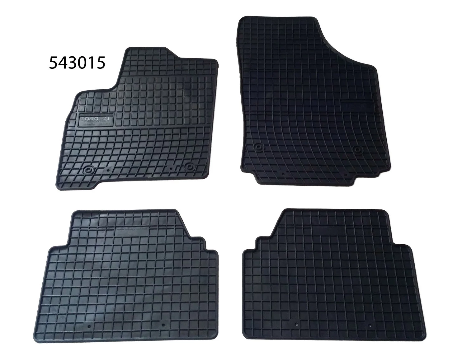 Opel Meriva A I Frogum 543015 fekete gumiszőnyeg szett