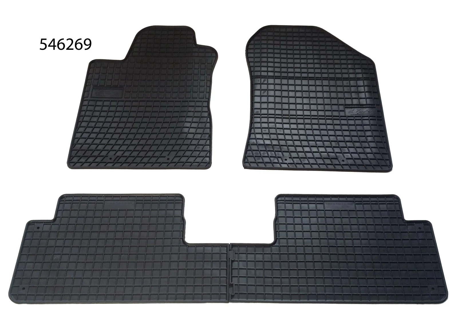 Toyota Corolla Verso II Frogum 546269 fekete gumiszőnyeg szett