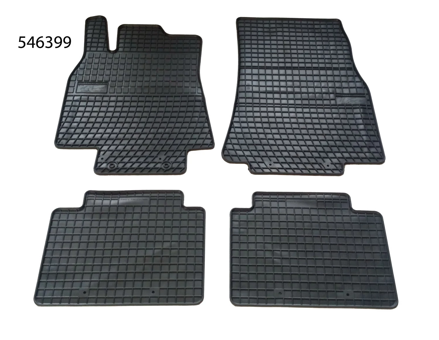 Mercedes Benz B-osztály W245 T245 Frogum 546399 fekete gumiszőnyeg szett