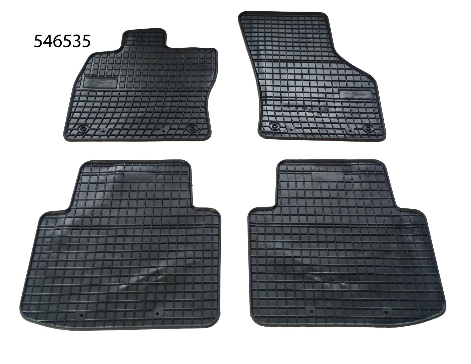 Skoda Superb III Frogum 546535 fekete gumiszőnyeg szett