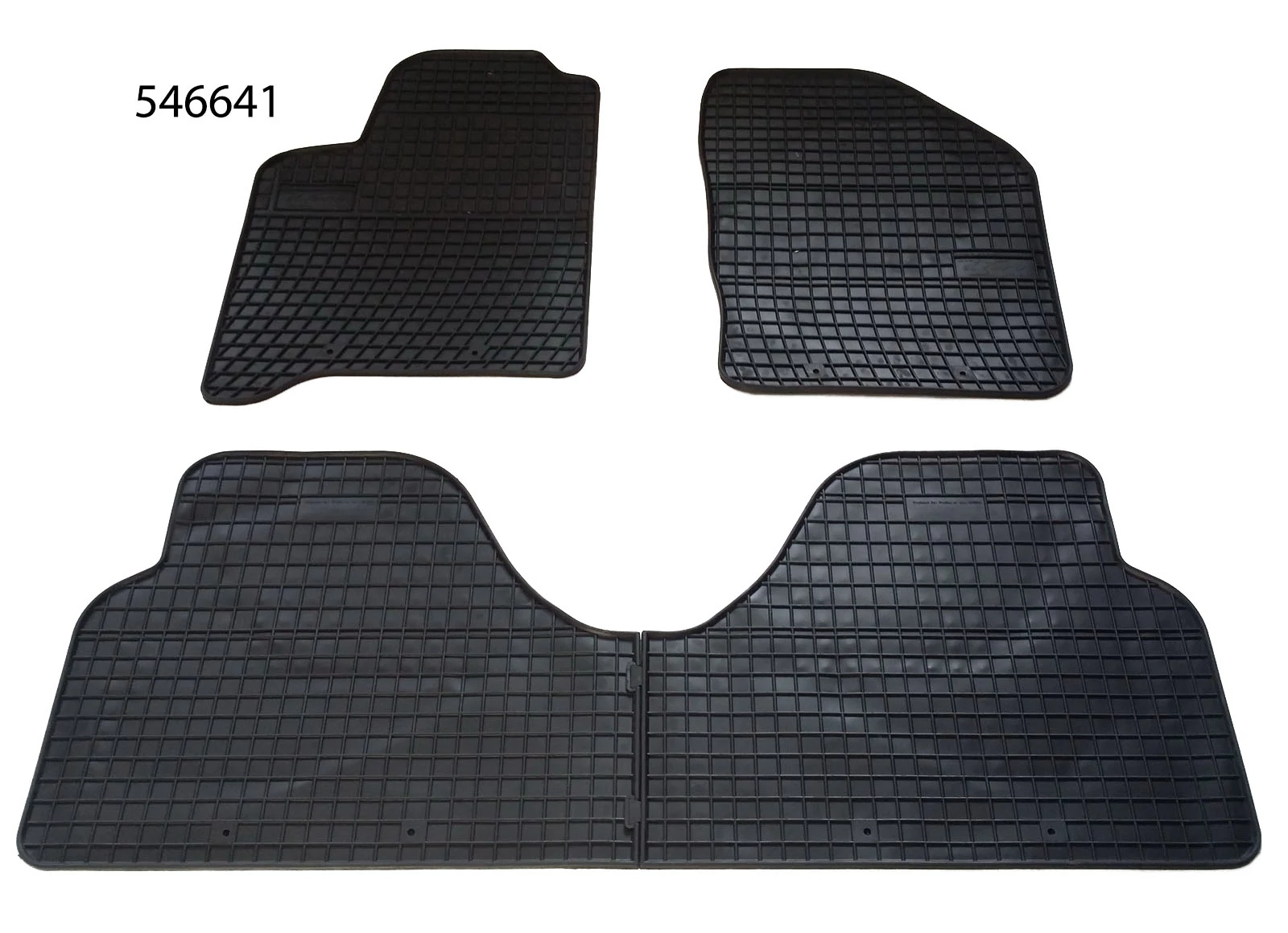 Renault Scenic I Frogum 546641 fekete gumiszőnyeg szett