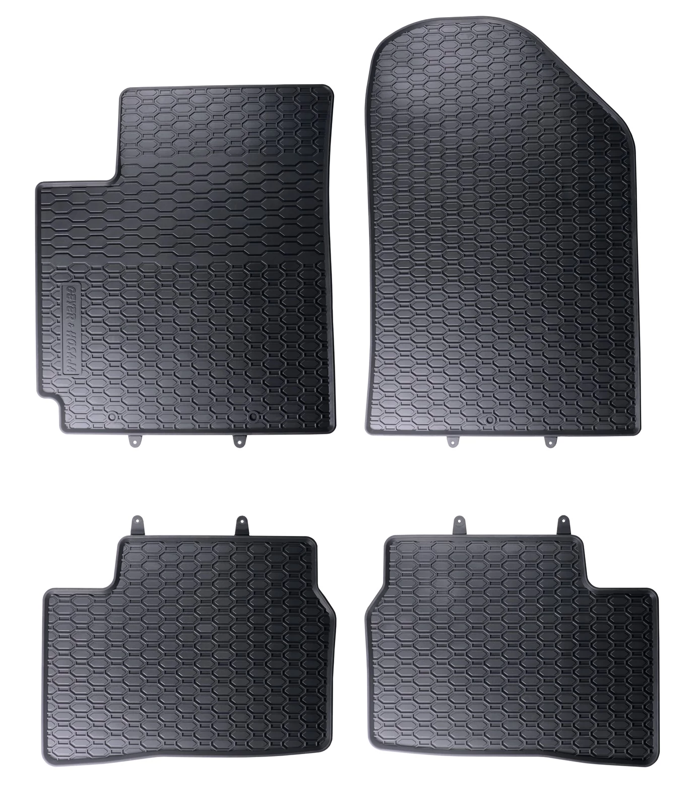 KIA Picanto II Geyer & Hosaja Prémium fekete gumiszőnyeg szett
