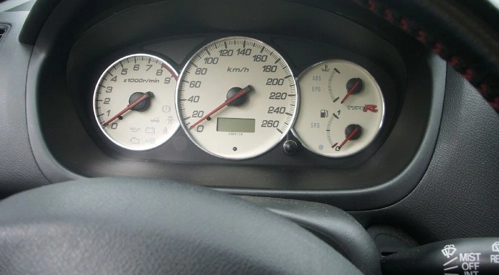 Honda Civic TypeR 2001-2005 alumínium műszerfal karika