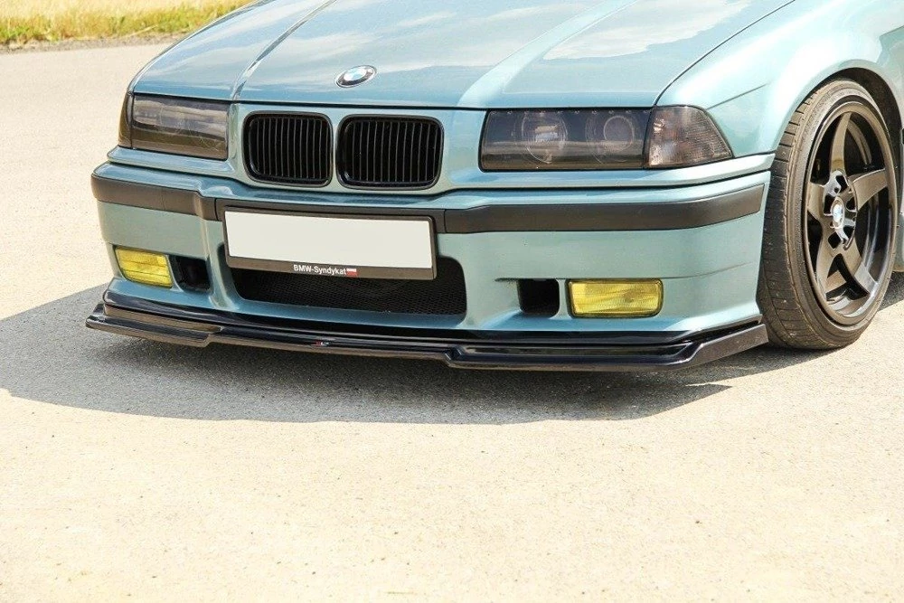 BMW E36 M3 Maxton Design V1 GT stílusú lakkozott fekete spoiler koptató