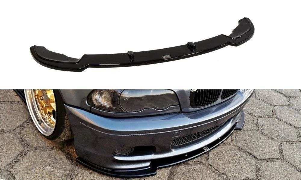 BMW E46 Coupe 1999-2003 M-Packet Maxton Design lakkozott fekete spoiler koptató