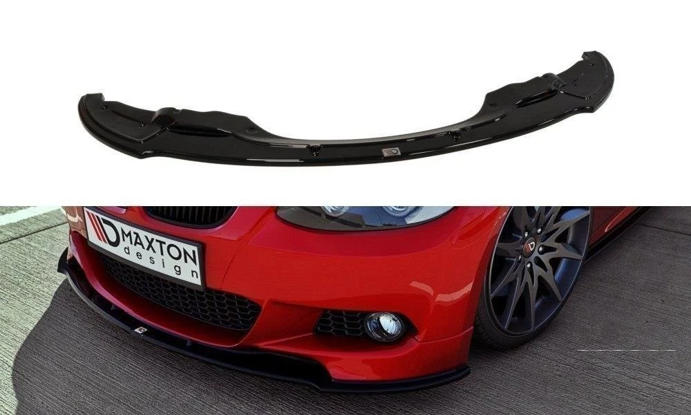 BMW E92 E93 M-Packet Maxton Design lakkozott fekete spoiler koptató (kis koptatókhoz)