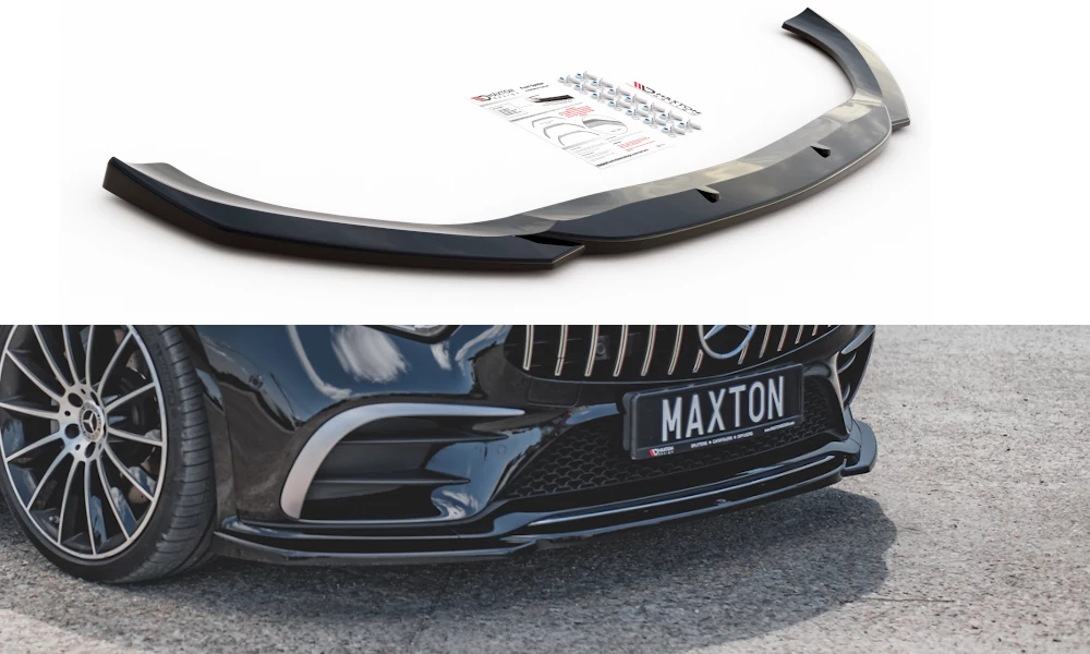 Mercedes CLS C257 AMG-LINE - 53AMG 2018-2021 Maxton Design lakkozott fekete spoiler koptató V1
