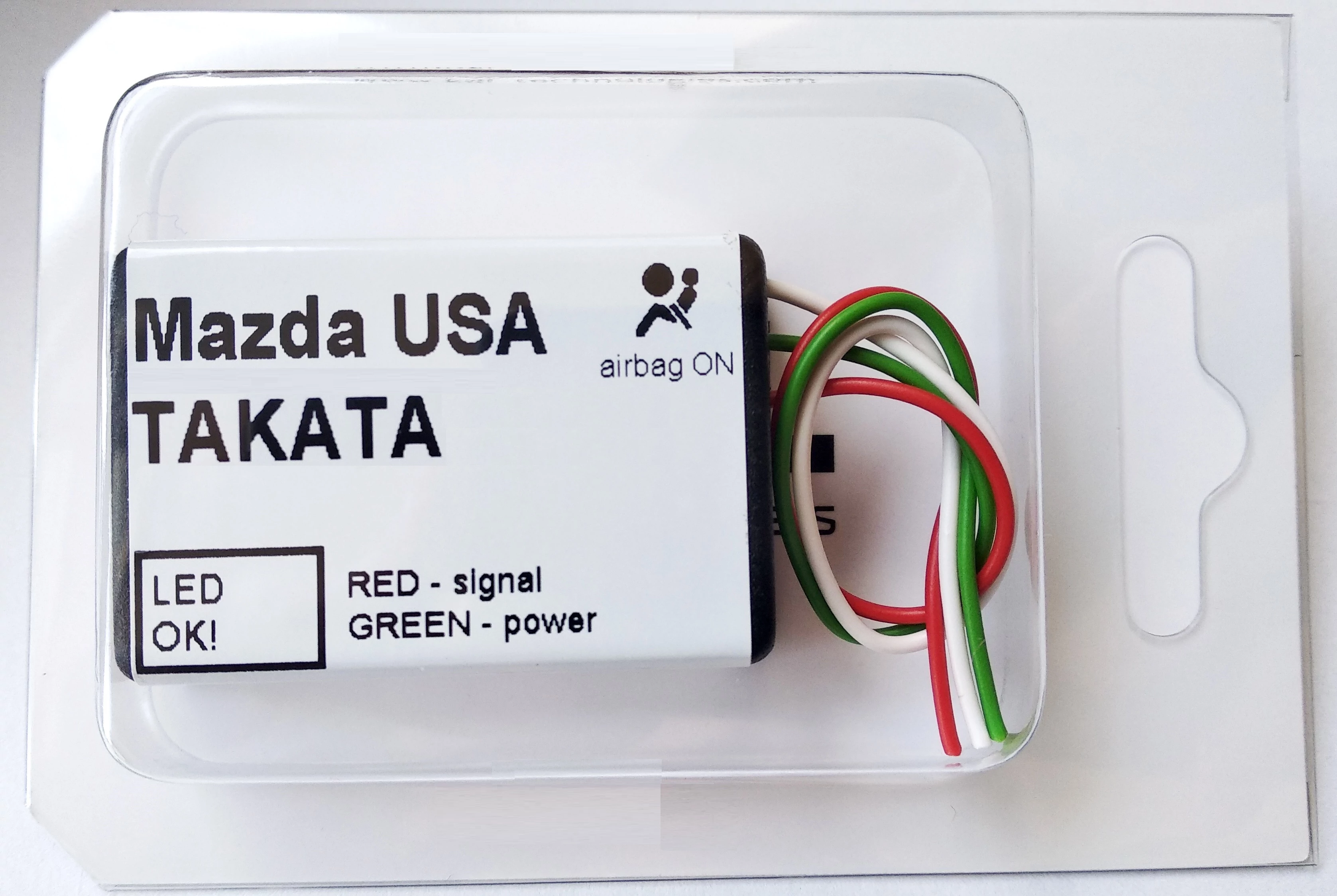 Mazda ülésfoglaltság érzékelő emulátor USA kivitelhez Takata