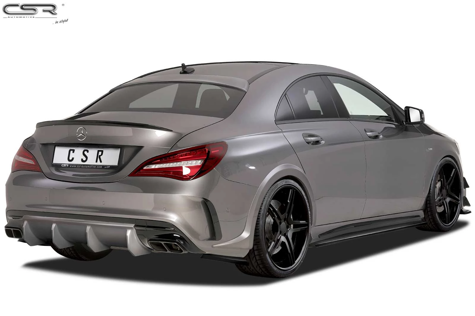 Mercedes Benz CLA C117 coupe CSR hátsó ablak spoiler