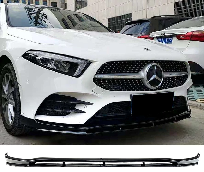 Mercedes W177 V177 AMG-LINE + A35 AMG-hez lakkozott fekete koptató lippe