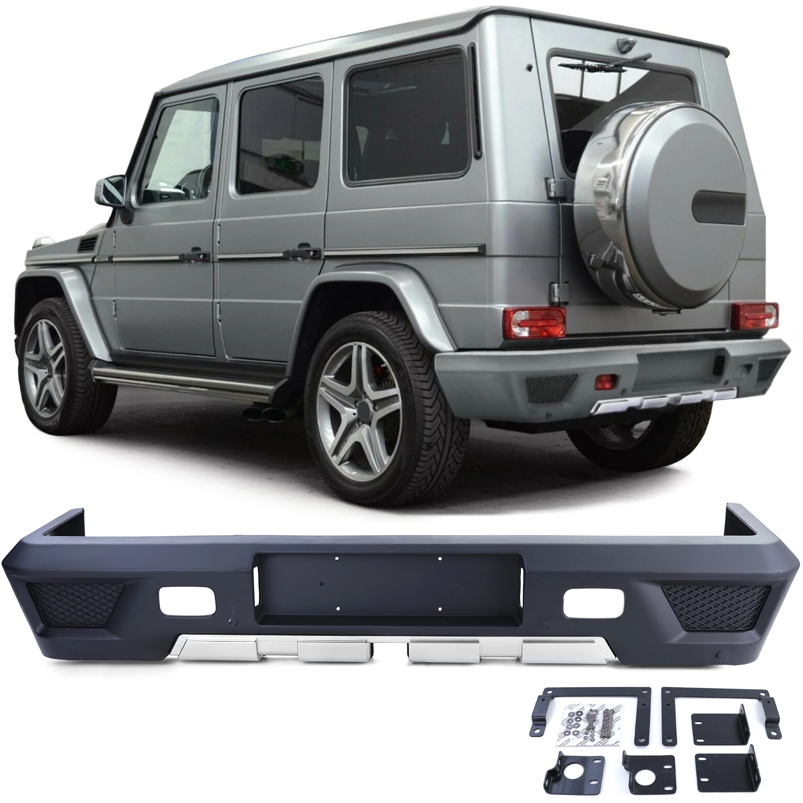 Mercedes G-osztály W463 ABS utángyártott hátsó lökhárító
