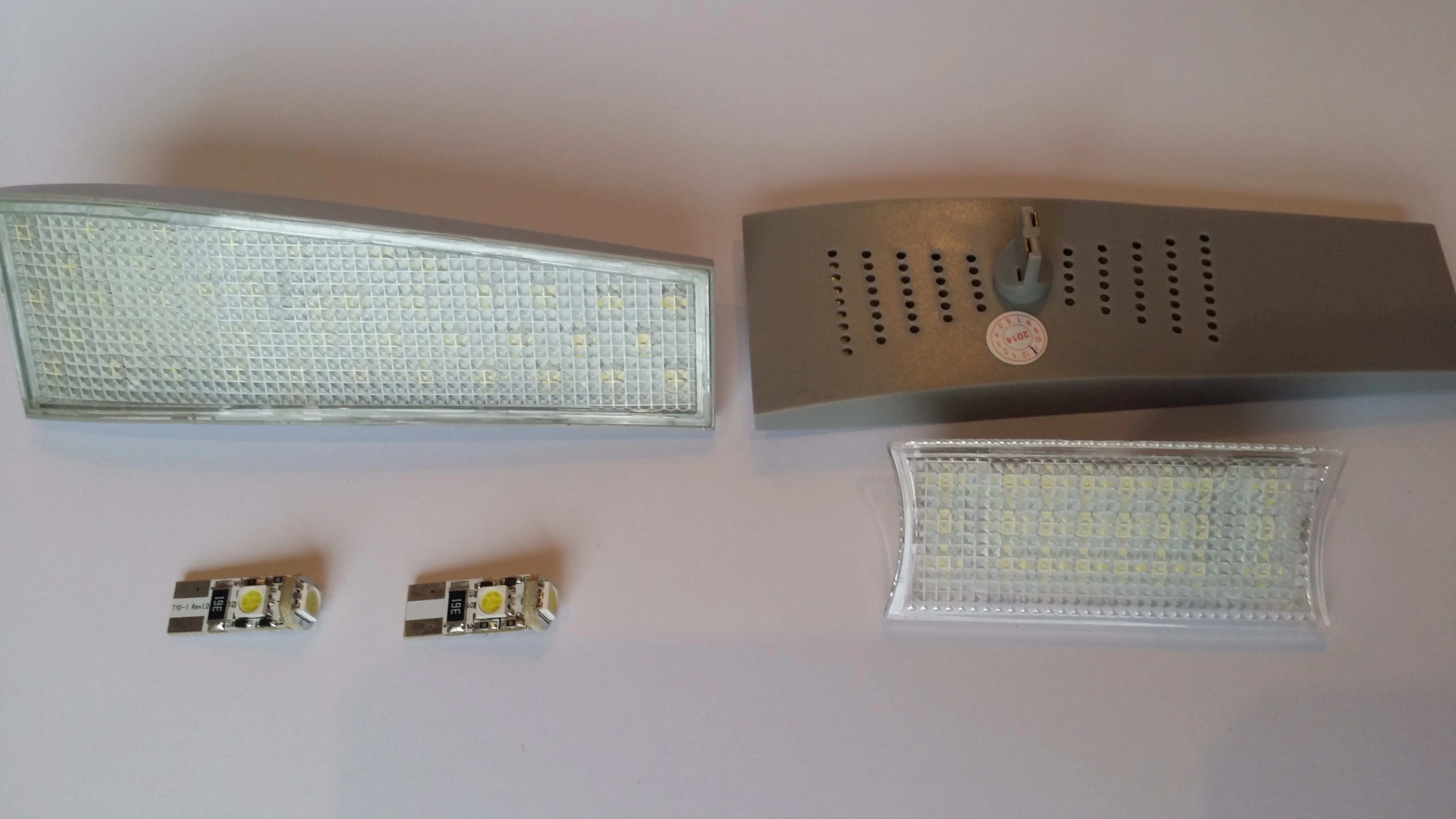 Mercedes Benz W204 W207 W212 GLK fehér SMD LED olvasó tetőlámpa szett