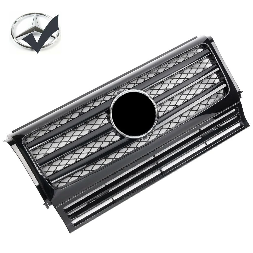 Mercedes Benz G-osztály W463 1990-2018 lakkozott fekete hűtőrács
