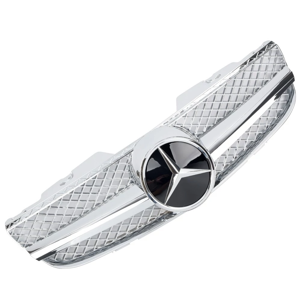 Mercedes Benz R230 SL 2006-2008 krómozott hűtőrács AMG stílusban