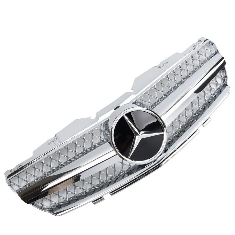Mercedes Benz R230 SL 2001-2006 krómozott hűtőrács AMG stílusban