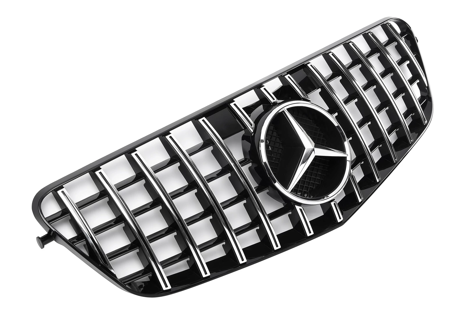 Mercedes Benz W212 2009-2013 króm - fekete hűtőrács Panamerica AMG GT stílusban