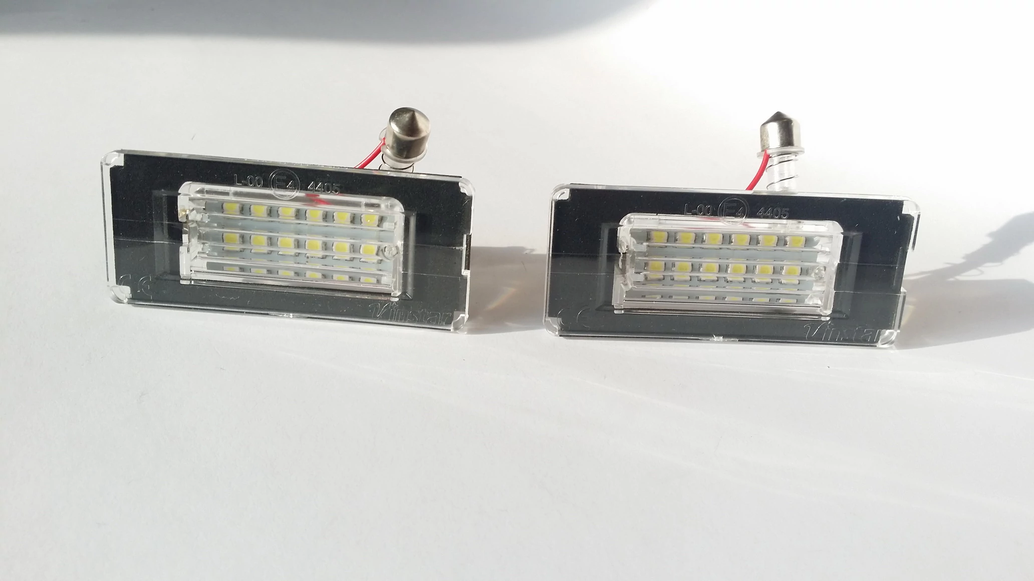 Mini Cooper R52 R55 R56 R57 R58 R59 fehér SMD LED rendszámtábla világítás