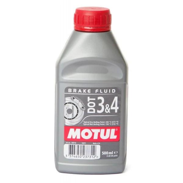 MOTUL DOT 3 & DOT 4 0,5L kiszerelésű 100% szintetikus fékfolyadék 102718