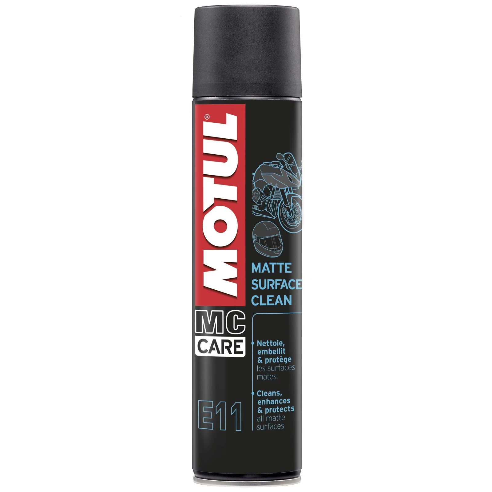 MOTUL E11 Matte Surface Clean 0,4L kiszerelésű matt felületi tisztítószer