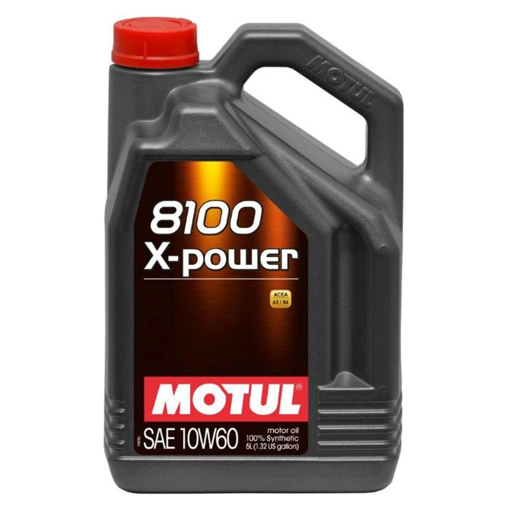 MOTUL 8100 X-power 10W-60 5L kiszerelésű 100% szintetikus motorolaj 106144