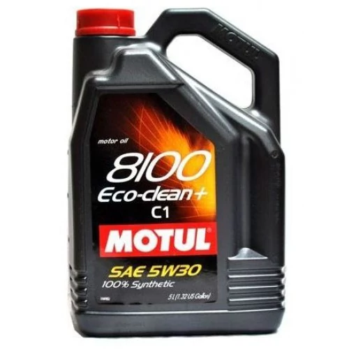 MOTUL 8100 Eco-clean+ 5W-30 5L kiszerelésű 100% szintetikus motorolaj