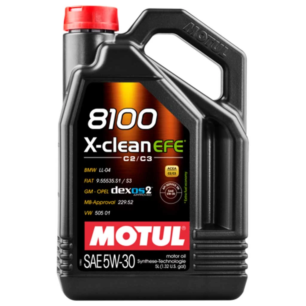 MOTUL 8100 X-clean EFE 5W-30 4L kiszerelésű 100% szintetikus motorolaj 109171