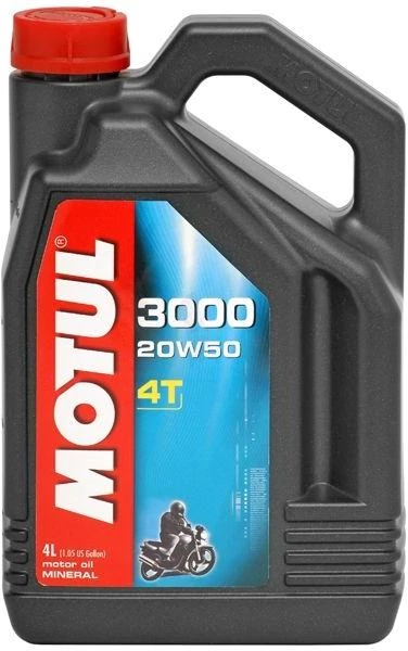 MOTUL 3000 4T 10W-40 4L kiszerelésű ásványi motorolaj