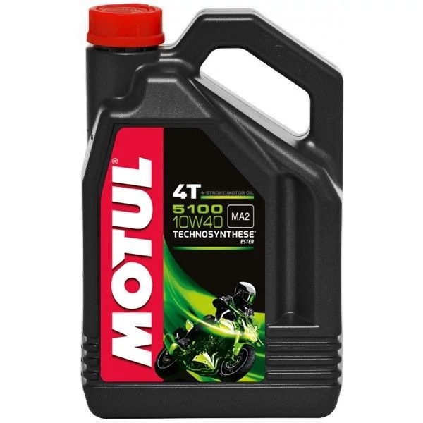 MOTUL 5100 4T 10W-40 4L kiszerelésű technoszintetikus motorolaj 104068