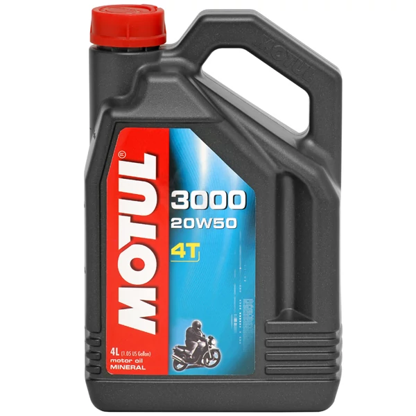 MOTUL 3000 4T 20W-50 4L kiszerelésű ásványi motorolaj 107319